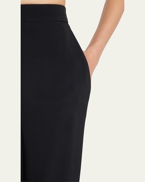 Cady Straight-Leg Trousers