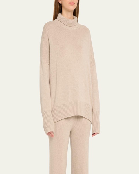 Heidi Cashmere Turtleneck Sweater