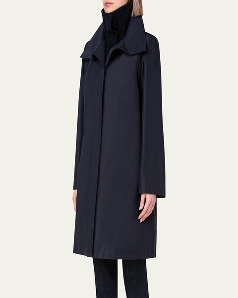 Storm System Double-Breasted Coat