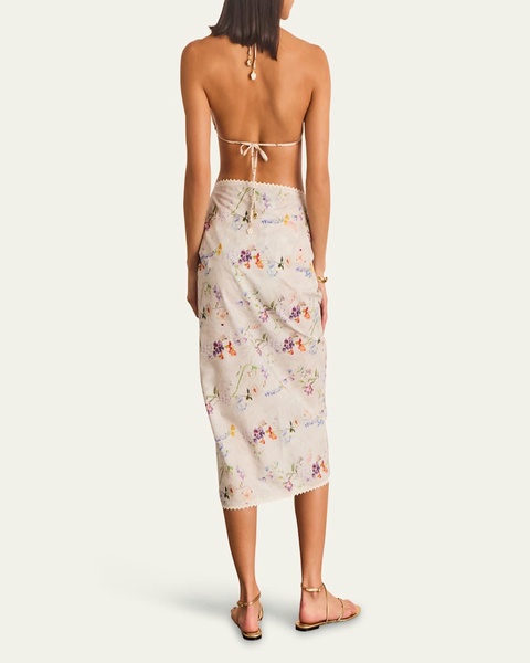 Linen Pareo Coverup