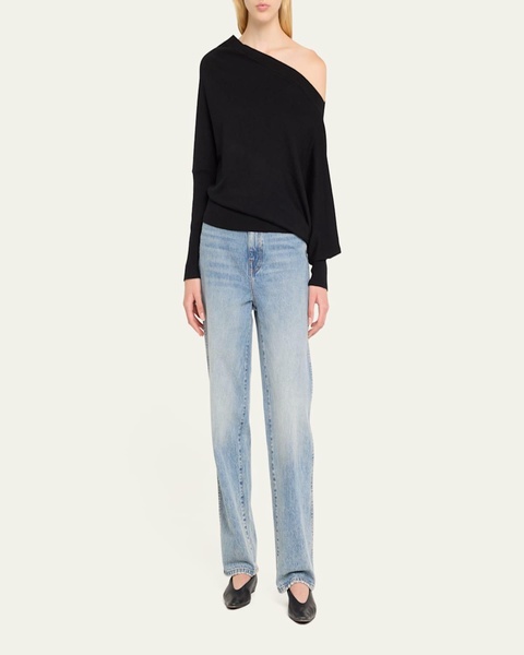Grainge Cashmere Off-Shoulder Sweater