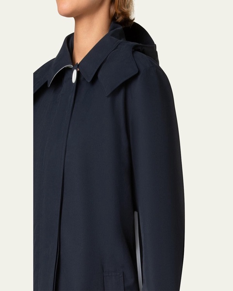 Hooded Two-Tone Jacket