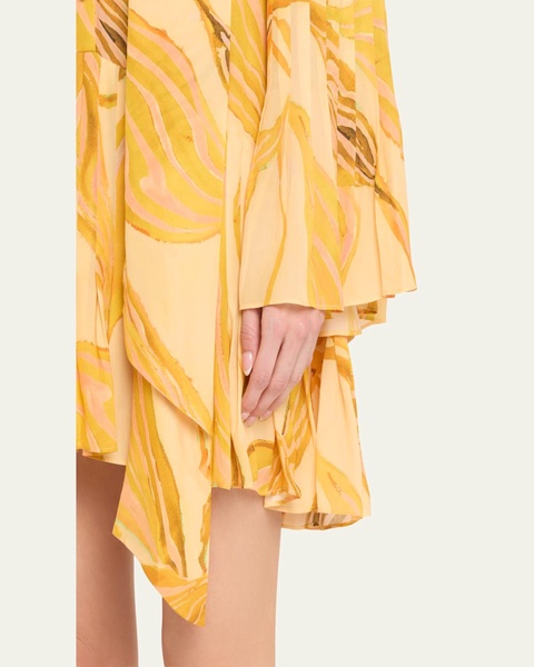 Kazan Printed Scarf Shirtdress