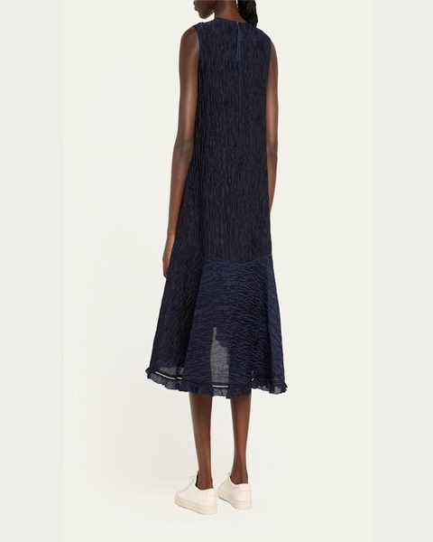 Sera Crinkle High-Low Dress