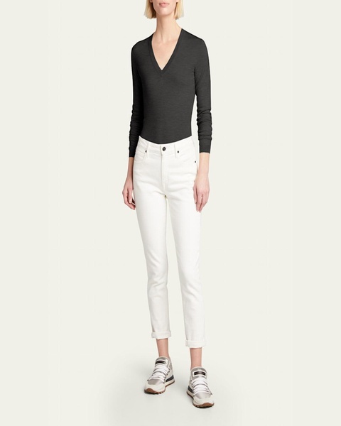 V-Neck Cashmere Sweater