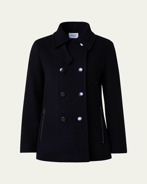 Cashmere and Wool-Blend Top Coat