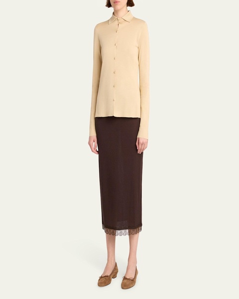 Ikara Button Down Top