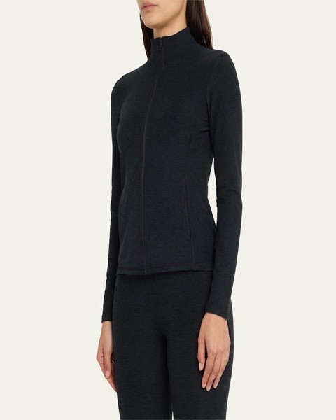 On the Go Mock-Neck Jacket