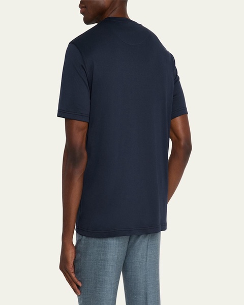 Men's Sea Island Cotton Crewneck T-Shirt