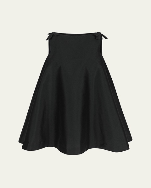 Boatneck Cape Mini Dress