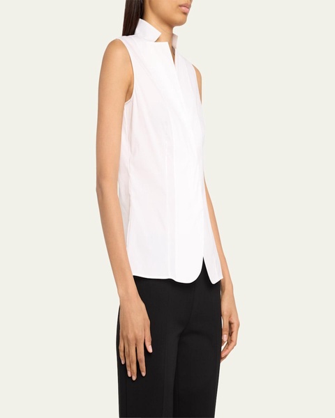 Baumwolle Stretch Sleeveless Blouse
