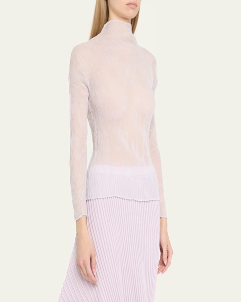 Chiffon Twist 1 Sheer Top