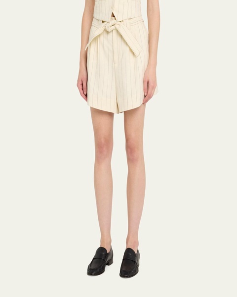 Dempsey Pinstripe Shorts