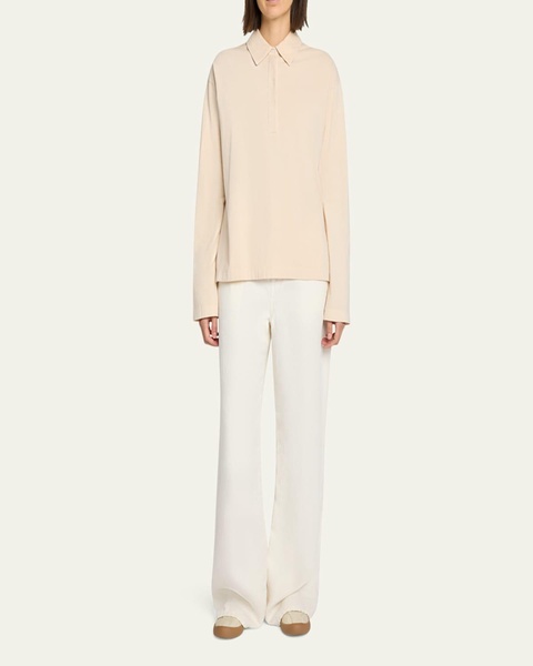 Roddie Long Sleeve Polo Top