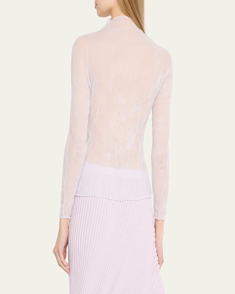 Chiffon Twist 1 Sheer Top