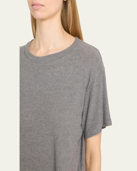 Holland Ribbed Crewneck Tee