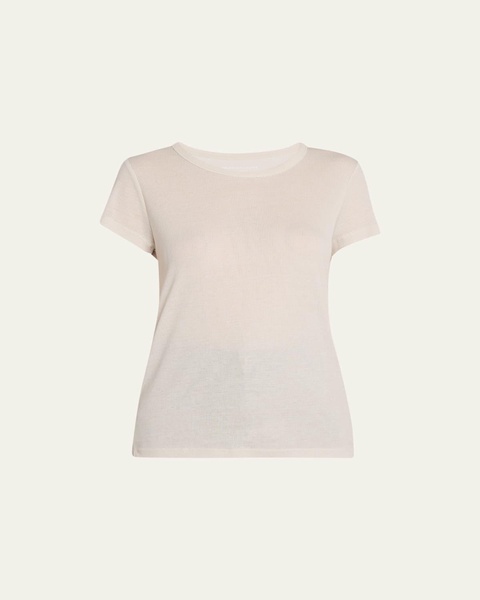 Lyocell Cotton Baby Ribbed Tee