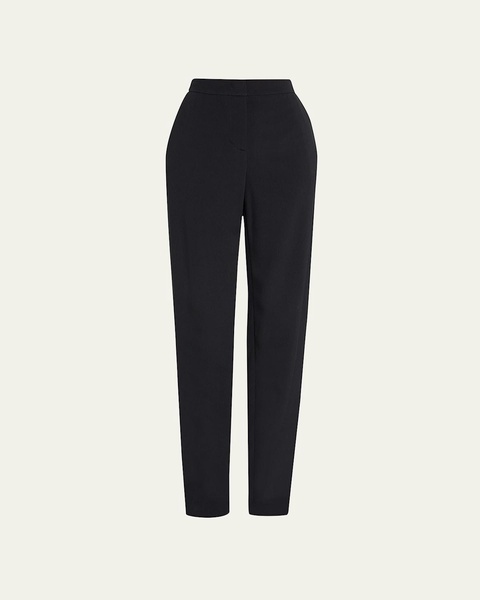 Cady Straight-Leg Trousers