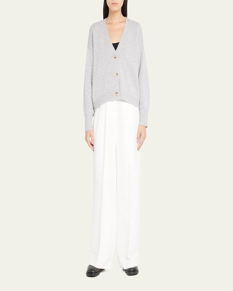 Zanzibar Cropped Wool-Cashmere Cardigan