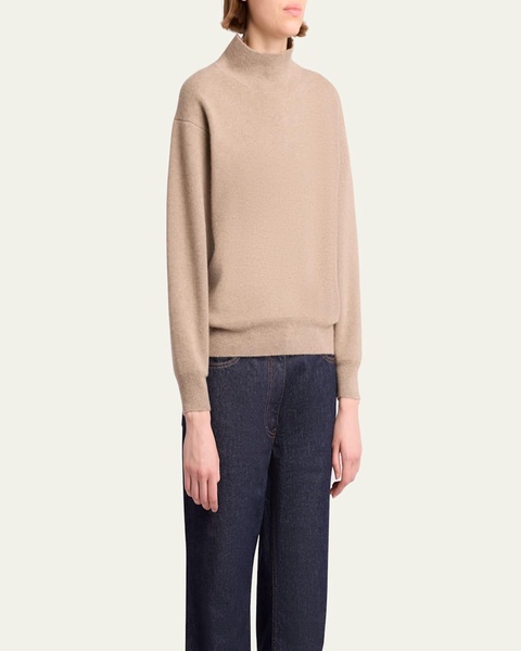 Hibem Mock-Neck Cashmere Sweater