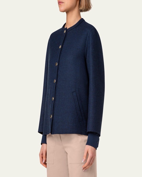 Wilke Double-Face Wool Short Jacket