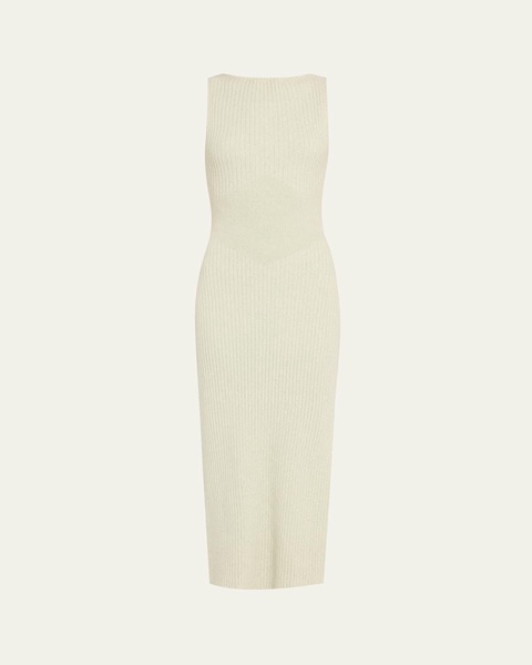 Dakota Sleeveless Rib Midi Dress