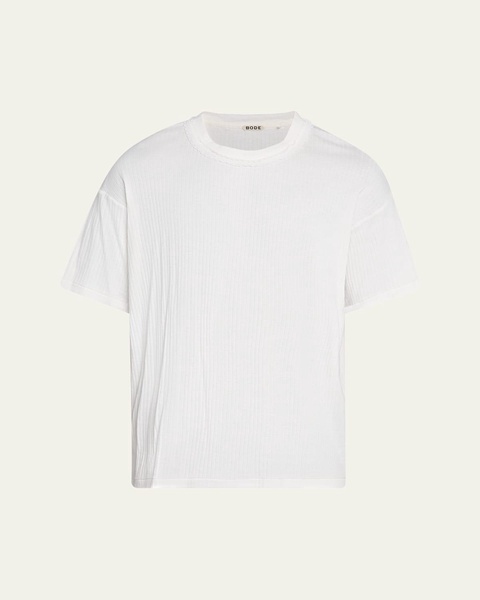 Men's Ribbed Bead-Trim Salt Marsh T-Shirt