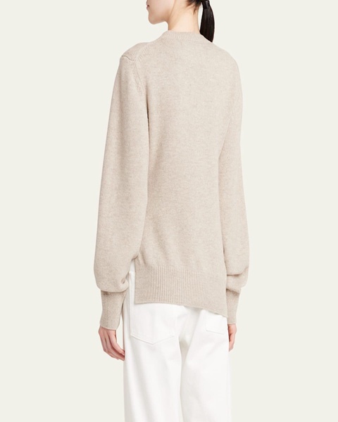Cruise Asymmetric Wool Cashmere Sweater