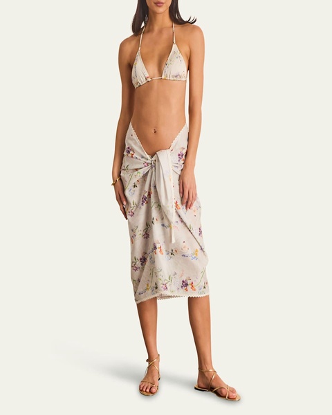 Linen Pareo Coverup