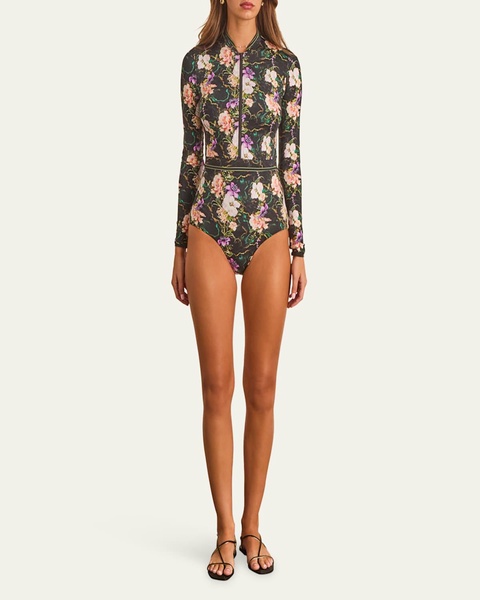 Carmen Rashguard One-Piece Swimsuit