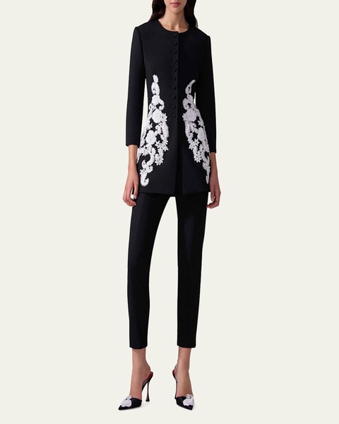 Slim-Leg Tailored Pants