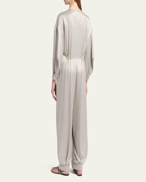 Loose Long Sleeve Jumpsuit