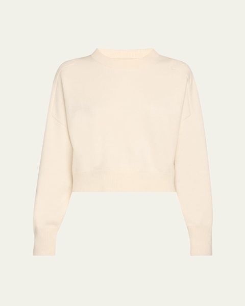 Miro Boxy Cashmere Crewneck Sweater