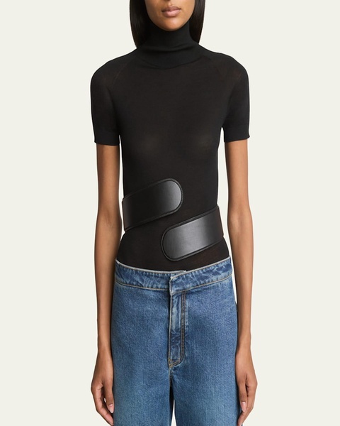 Medium Flex Twist Leather Belt