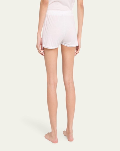 Anji Lace-Trim Cotton Boxers