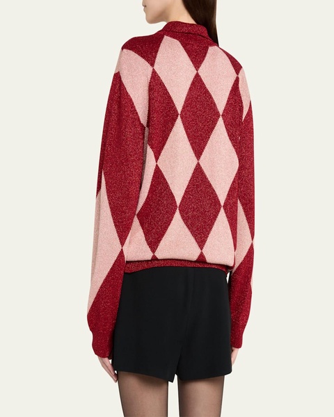 Jockey Argyle Polo Sweater
