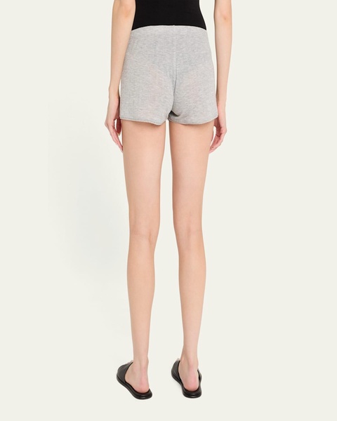 Otamendi Lace-Trim Pointelle Knit Boxer Shorts