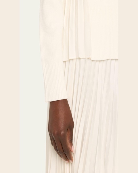 Maeve Pleated Sweater