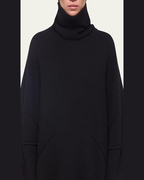 Apex Chunky Wool-Cashmere Turtleneck Sweater