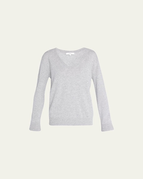 Weekend V-Neck Cashmere Pullover Sweater