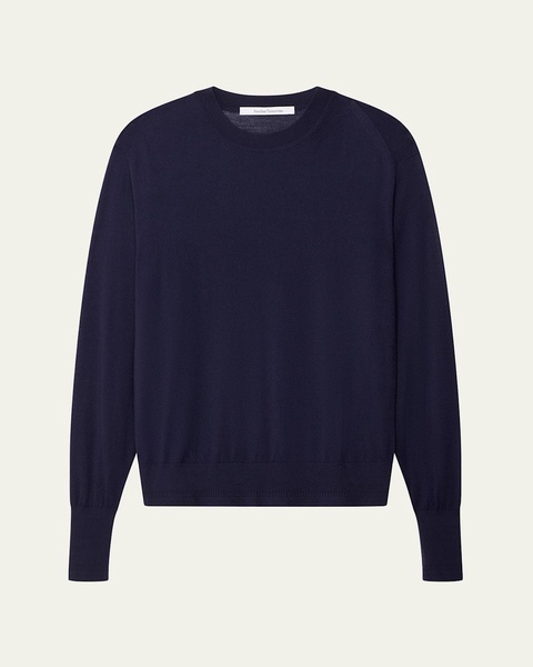 Featherweight Sheer Wool Sweater