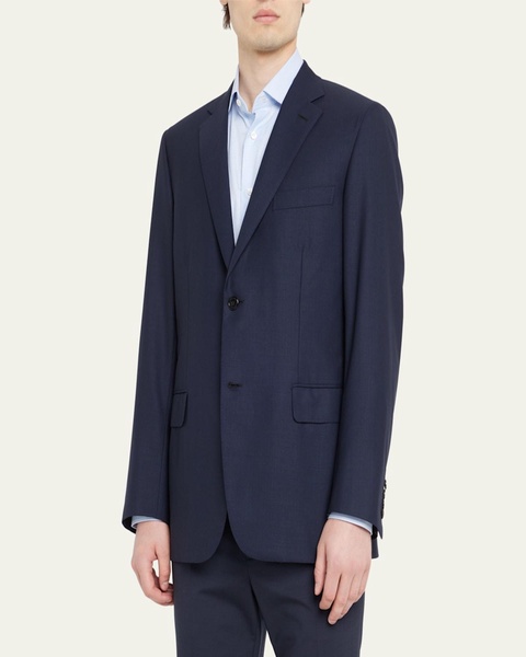 Men's Ravello Wool Two-Button Sport Coat