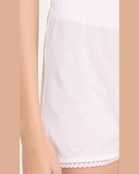 Anji Lace-Trim Cotton Boxers