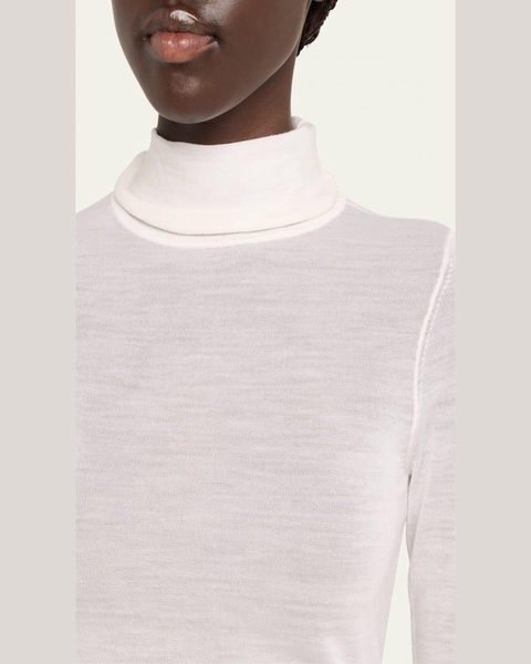 Hayes Fine Merino Turtleneck Top