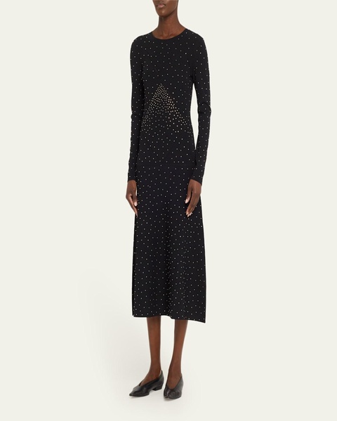 Wenny Studded Maxi Dress