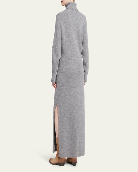 Journey Wool Turtleneck Maxi Dress