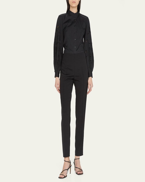Melissa Silk Marocain Pants