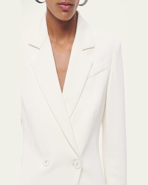 Jersey Double-Breasted Jacket