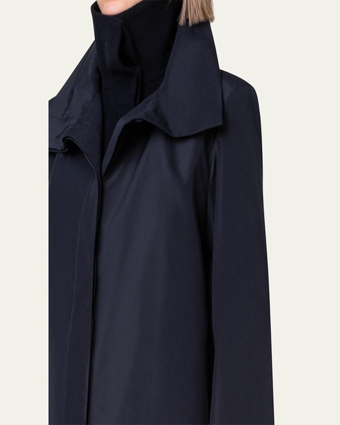 Storm System Double-Breasted Coat