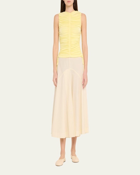 Dani Ruched Drawstring Top